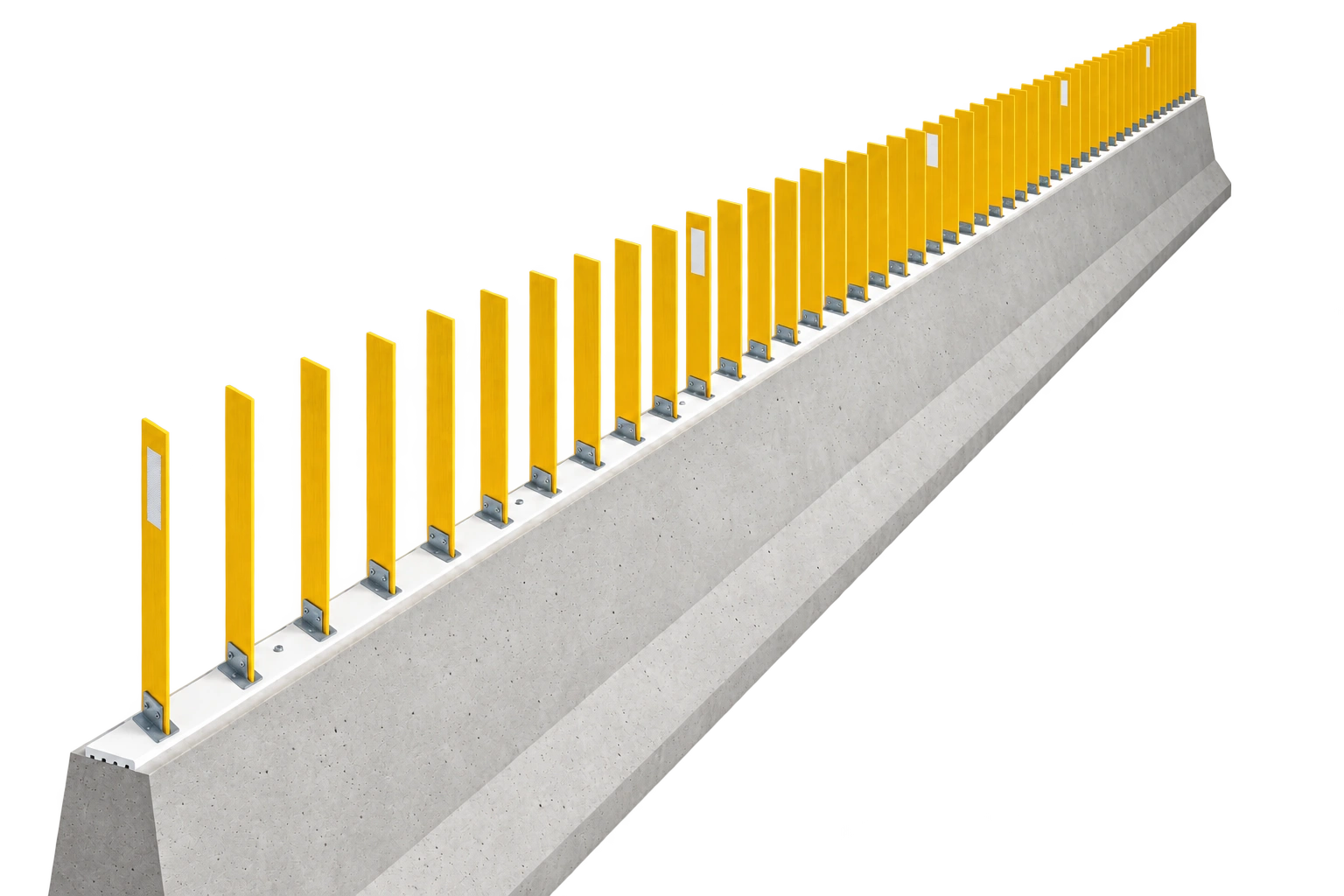 Modular GRP anti-glare screen — Product — daylight view